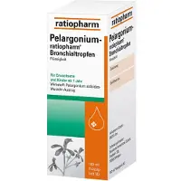 Ratiopharm Pelargonium-Bronchialtropfen 100 ml Flüssigkeit
