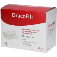 Dräco Dracoelfi elast.Fixierbinde 10 cmx4 m gekreppt 20 St Binden
