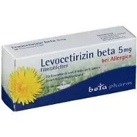 Levocetirizin beta 5 mg Filmtabletten 50 St