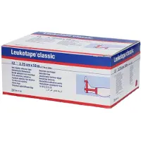 Leukotape Classic 3,75 cmx10 m rot 12 St Binden