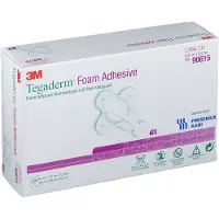 PDM to be maintained Tegaderm Foam klebend 6,9x6,9 cm kreuzf.90615 10 St Verband