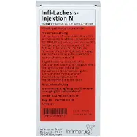 Infirmarius INFI Lachesis Injektion N 10X1 ml