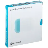 Comfeel Plus Transparent Hydrokolloidverb.5x7 cm 10 St Verband