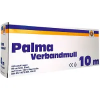 ERENA Palma Verbandmull 80 cm 10 m zickzack Lagen 1 St Verband