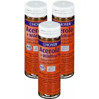 HOYER Bio Acerola und Wildfrucht 3x60 St Lutschtabletten