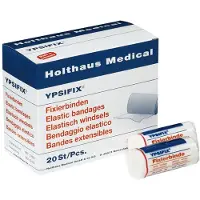 Holthaus Medical YPSIFIX Fixierbinden 20-fädig, lose (20 Stck.) - 4 m x 6 cm 20 St