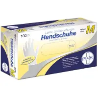 Param Handschuhe Einmal Latex puderfrei M 100 St