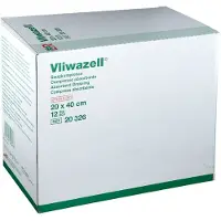 Vliwazell Saugkompressen steril 20x40 cm 12 St Kompressen