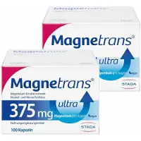 Magnetrans 2er Set ultra Kapseln 375 mg 2x100 St