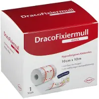Dräco Dracofixiermull stretch 10 cmx10 m 1 St Pflaster
