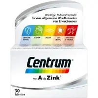 Centrum A-Zink Tabletten 30 St