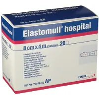 Elastomull hospital 8 cmx4 m elast.Fixierb.weiß 20 St Binden