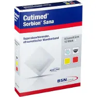 Bsn Medical Cutimed Sorbion SANA Wundauflage 8,5x8,5 12 St