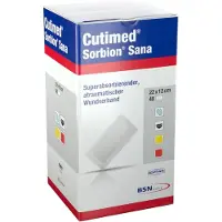 Cutimed Sorbion Sana Wundauflage 12x22 cm 48 St Pflaster
