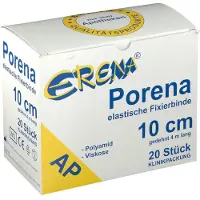 ERENA Porena hochelast.Fixierbinde 10 cm 20 St Binden