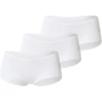 Schiesser Unterwäsche 174392 95/5 Organic Damen White (3er-Pack)-XXXL