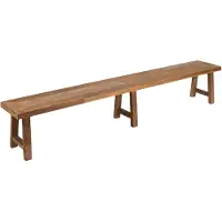 DTP Home Bank Monastery aus recyceltem Teakholz, massiv und naturbelassen, 220 cm, für 3–4 Personen