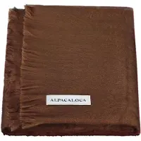 Alpaca Loca Damen Schals 704 Scarf - Bruin - Größe ONESIZE