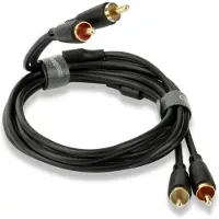 QED Connect Cable 2 X Phono (M) To 2 X Phono (M) 1.5 meters QE8104