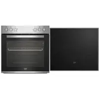 Beko BBUC12020X, Keramik, 4 Zone(n), Glaskeramik, Schwarz, Berührung, 58 cm