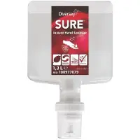 Diversey SURE Instant Hand Sanitizer Händedesinfektion 100977079 , 1,3 Liter - Kartusche