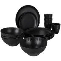 Bo Camp Industrial Orville Melamin Geschirr Set 16-tlg.