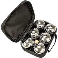 Tactic Gra plenerowa Boule/Petanque 6 sztuk w pokrowcu nylonowym