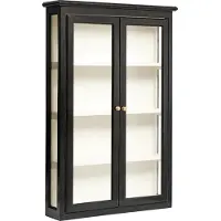 Nordal Klassischer Wandschrank - schwarz