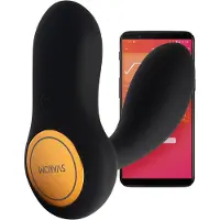 Svakom Vick Neo - wiederaufladbarer VR-Analvibrator (schwarz)