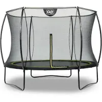 Exit Silhouette Trampolin ø244cm, auf Beinen, Rund, für Kinder, Schwarz