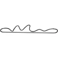 Ferm Living Curvature Towel Hanger Black Brass - , Schwarz, Messing