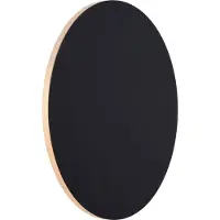 Lucide Design-Wandlampe Eklyps Led Ø 15 cm schwarz