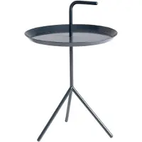 HAY DLM Beistelltisch, dunkelblau, Höhe 56 cm, Stahl - , DLM, Blau, für Wohnzimmer, Metall, Skandinavisch