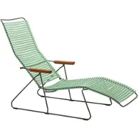 Houe Sonnenliege Click Sunlounger Dusty Light Green