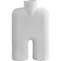 101 Copenhagen Cobra Tall Vase Medio Bubble Weiß - , Weiß, Keramik