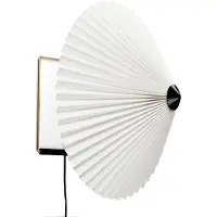 HAY Matin 380 Wandleuchte White - , dimmbar, Weiß, für Wohnzimmer, Metall