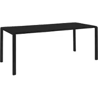 Zuiver Vondel Gartentisch 214x97 cm Aluminium Schwarz