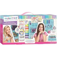 Make It Real Mega Jewellery Studio, Schmuck-Bastelset für Kinder, 8 Jahr(e), Kunststoff, Mehrfarbig, 850 Stück(e)