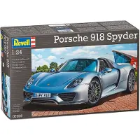 Revell Modellbausatz Auto 1:24 - Porsche 918 Spyder im Maßstab 1:24, Level 4, originalgetreue Nachbildung mit vielen Details, 07026, 120 Jahr(e), Kunststoff, Junge, 129 Stück(e), 194 mm, 35,1 cm