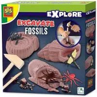 SES Creative ausgrabungsspiel Explore Fossilien Junior 5-tlg