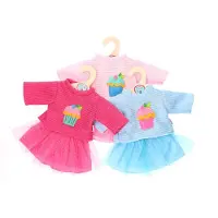 Heless Puppen Pullover mit Rock