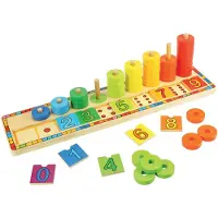 Bigjigs Einsatztafel mit Zahlen