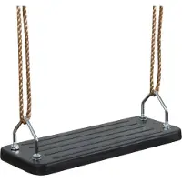 Hudora Rubber Swing Black