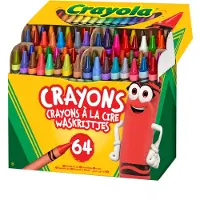 Crayola 64 Wachsmalstifte