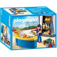 Playmobil Hausmeister mit Kiosk