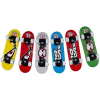 No Fear Skateboard 120 x 127 x 430 mm in Grau / Blau / Rot / Grün / Gelb