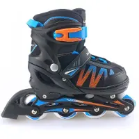 Alert Inline Skates Maat 31-34 Blauw/Oranje/Zwart