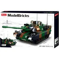 Sluban Bauset - Army Main Battle Tank Europe - 766 Steine - Militärspielzeug