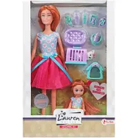 Toi-Toys Lauren Teenagerpuppe mit Hundeset und Zubehör für Mädchen