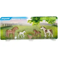 Playmobil Ponys mit Fohlen